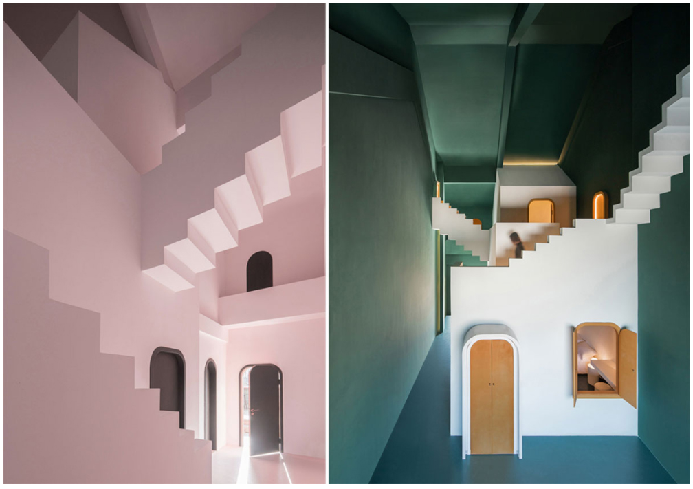 طراحی هتل رویایی مارپیچ با تاثیر از آثار موریس اَشِر
