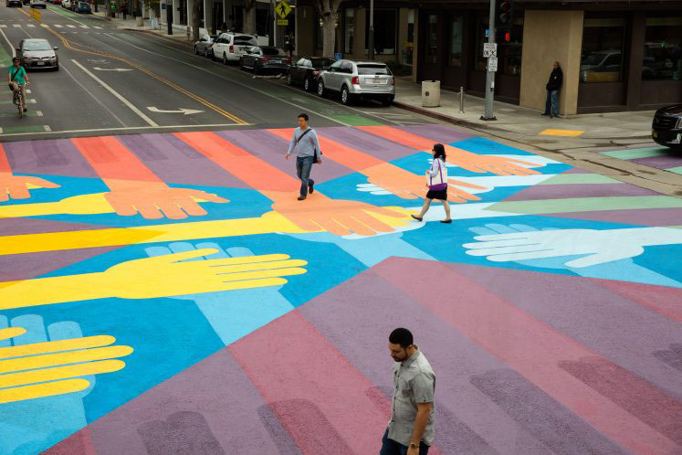 با استفاده از رنگ ها ، فضای شهری را زنده کنیم/(سرزندگی شهری)